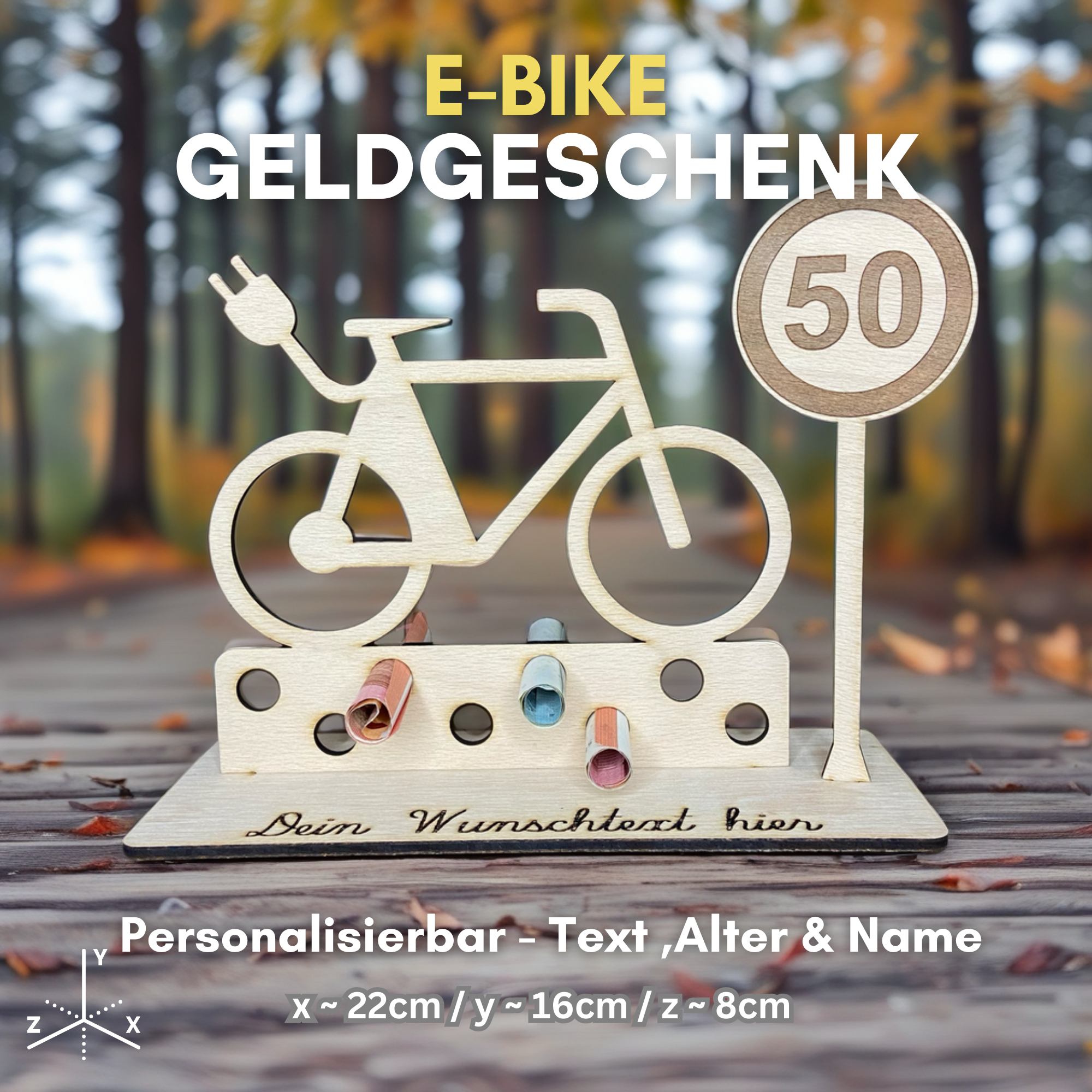 geldgeschenk mountainbike E-Bike Geldgeschenk – Dartattack