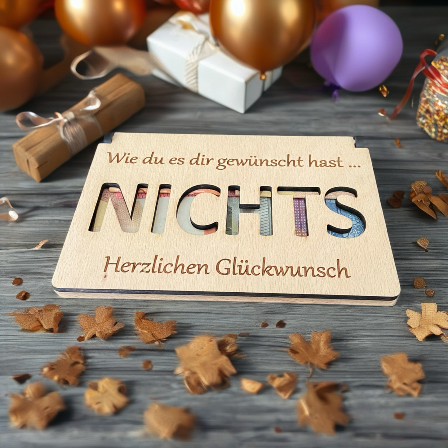 NICHTS - Geldgeschenk