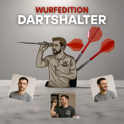 Dartshalter personalisierbar - Wurfedition