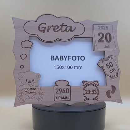 Babybilderrahmen